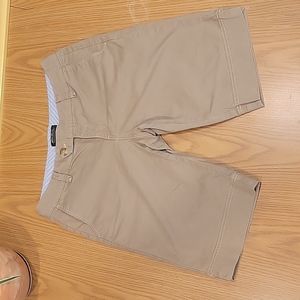 Women's Eddie Bauer Size 10 Khaki Bermuda Shorts 12" Inseam
